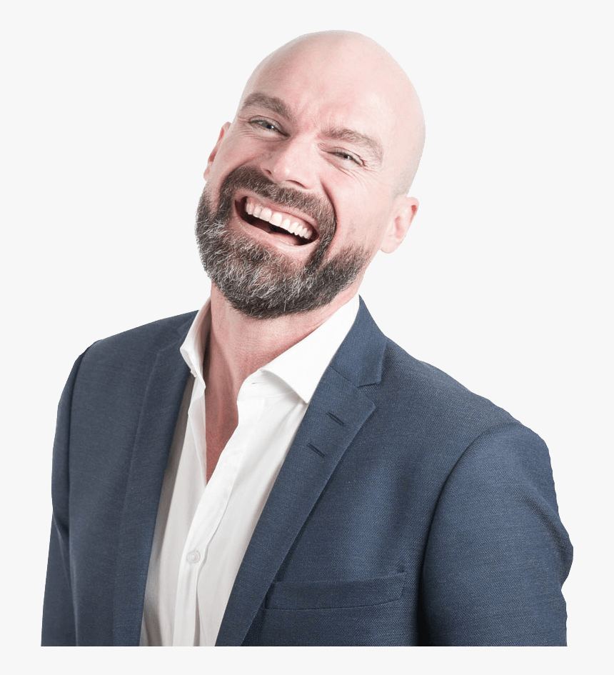 Transparent Business Man Png - Business Bald With Beard, Png Download, Free Download