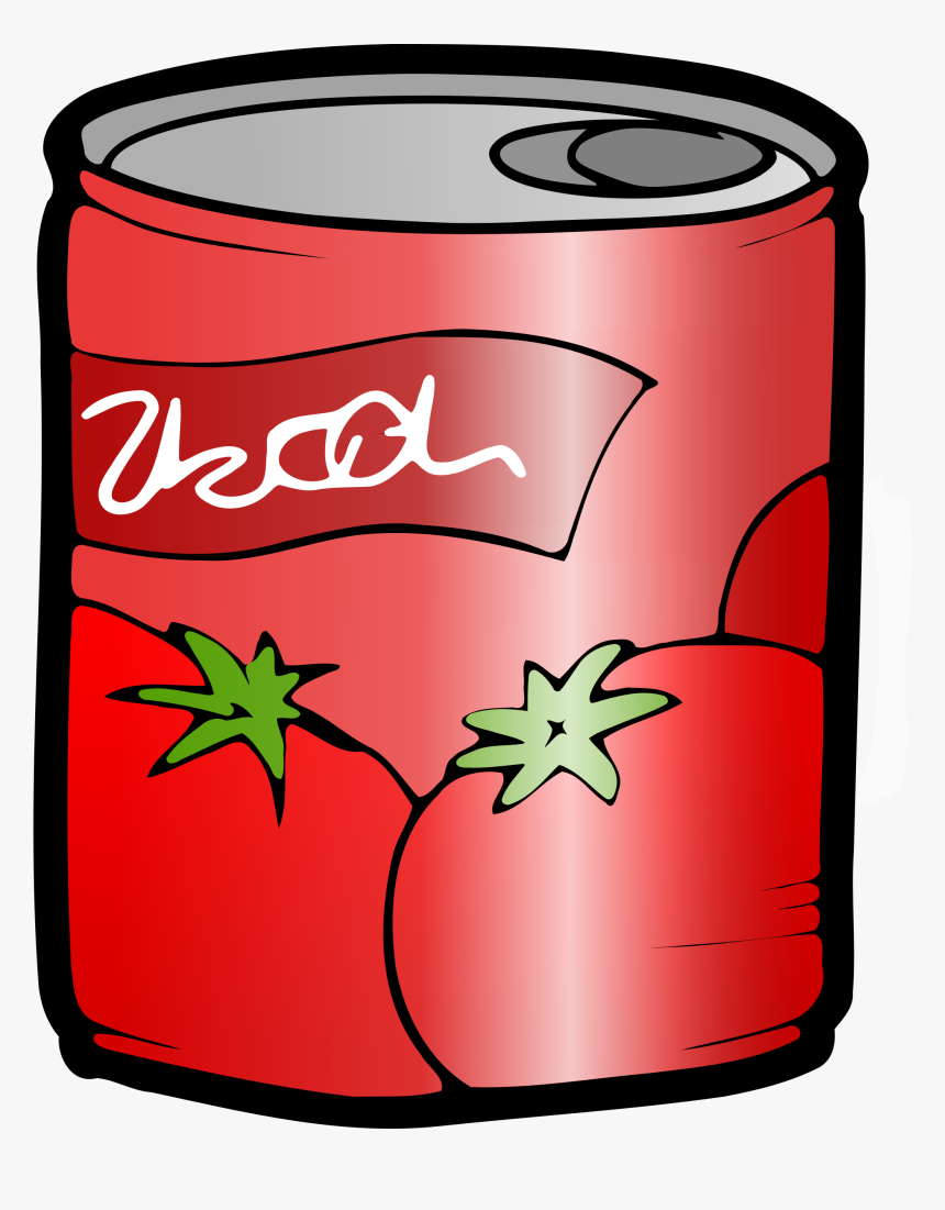 Can Of Tomato Juice Clip Arts - Can Of Food Clipart, HD Png Download, Free Download