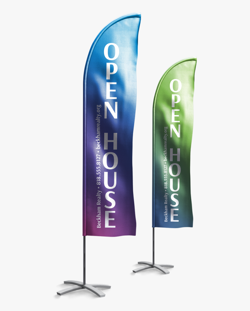 Pr Flags 01 Preview - Free Feather Flag Mockup, HD Png Download, Free Download