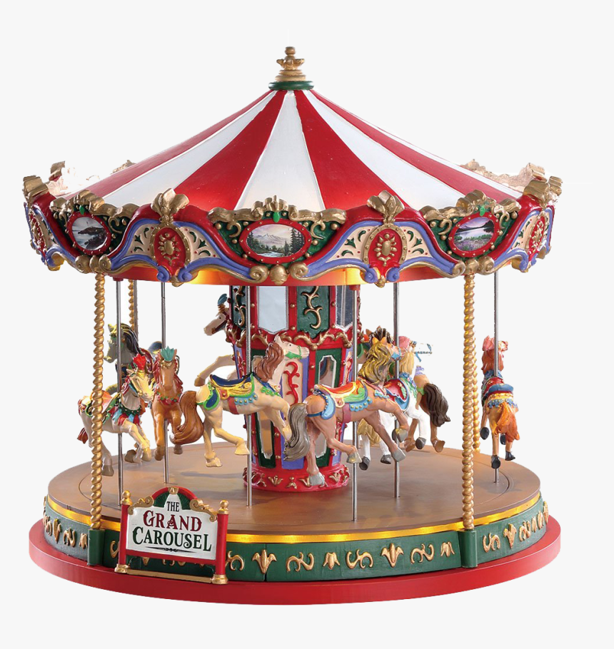 Carousel Png Image File - Lemax Grand Carousel, Transparent Png, Free Download