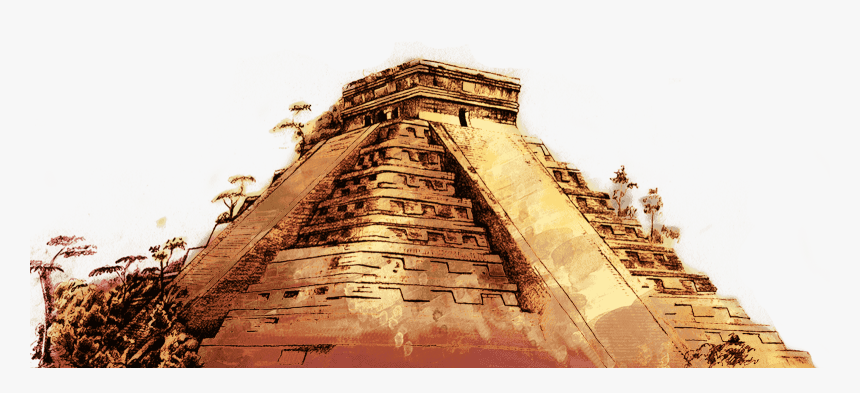 Piramide Maya Png, Transparent Png, Free Download