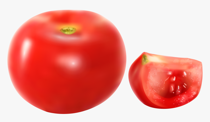 Transparent Tomato Clipart Black And White - Tomato, HD Png Download, Free Download