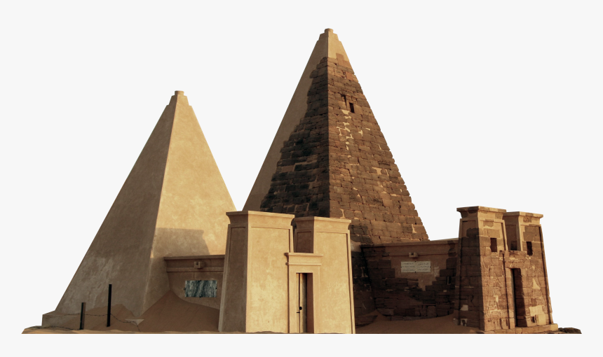 Transparent Aztec Pyramid Clipart - Meroe Pyramids Sudan, HD Png Download, Free Download