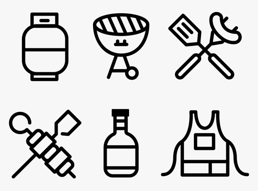 Transparent Bbq Clipart Black And White, HD Png Download, Free Download