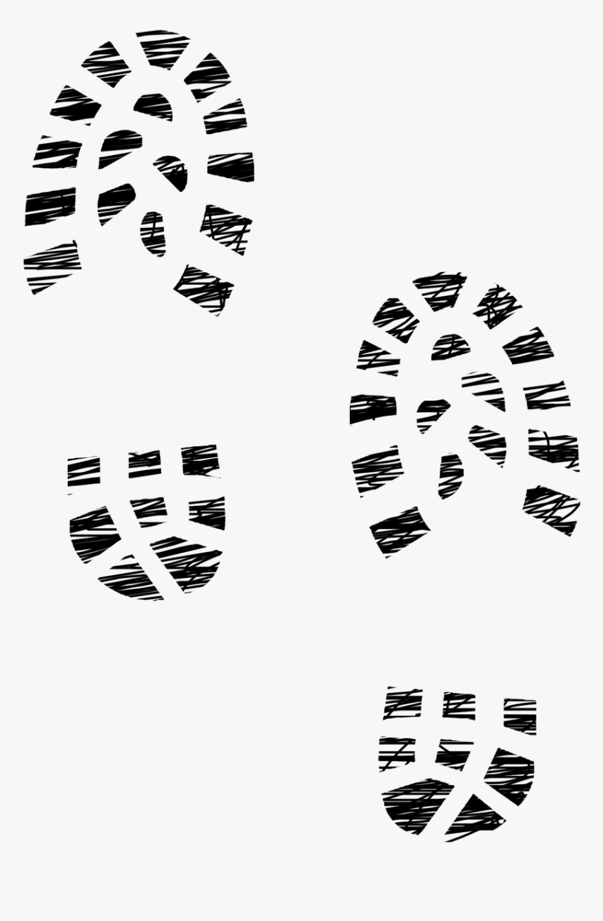 Kids Shoe Print, HD Png Download - kindpng