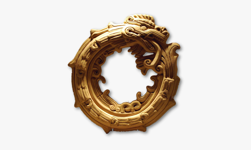 Quetzalcoatl Seven Segmented Aztec - Quetzalcoatl Ouroboros, HD Png Download, Free Download