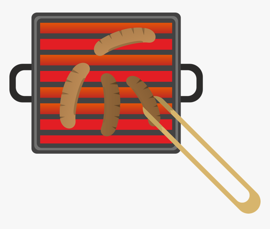 Grill Clipart Community Bbq - Grill Kiełbasa Png, Transparent Png, Free Download