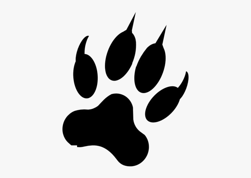 Transparent Wolf Paw Print Clipart, Wolf Paw Print - Wolf Paw Print Image Transparent, HD Png Download, Free Download