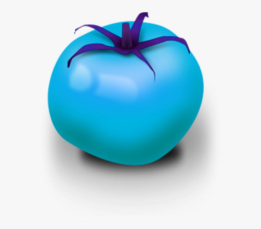 Fresh Tomato Vector Clip Art - Blue Tomato Clip Art, HD Png Download, Free Download