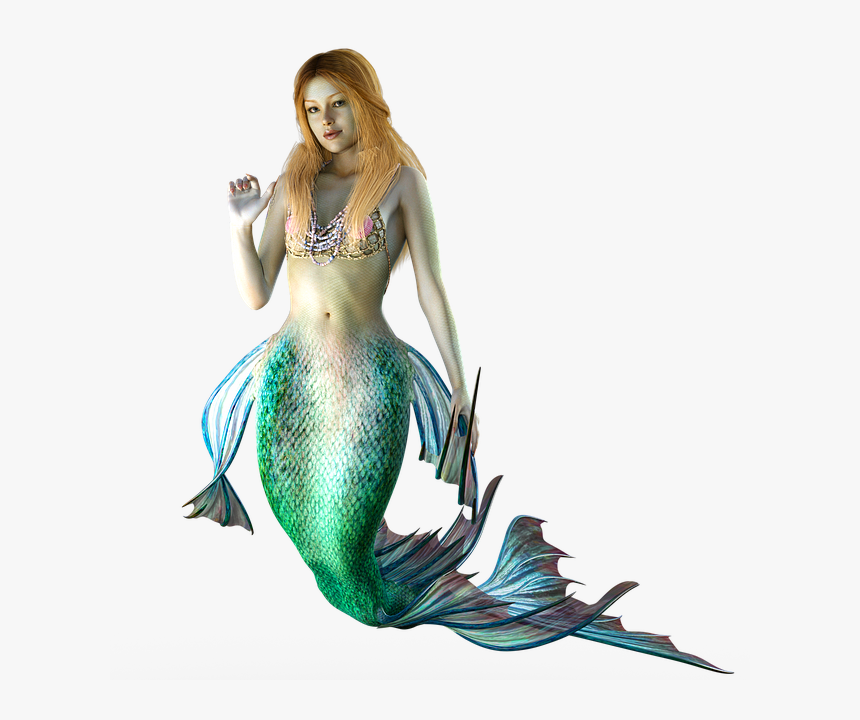 Mermaid Png Image Hd - Mermaid Transparent Background, Png Download, Free Download