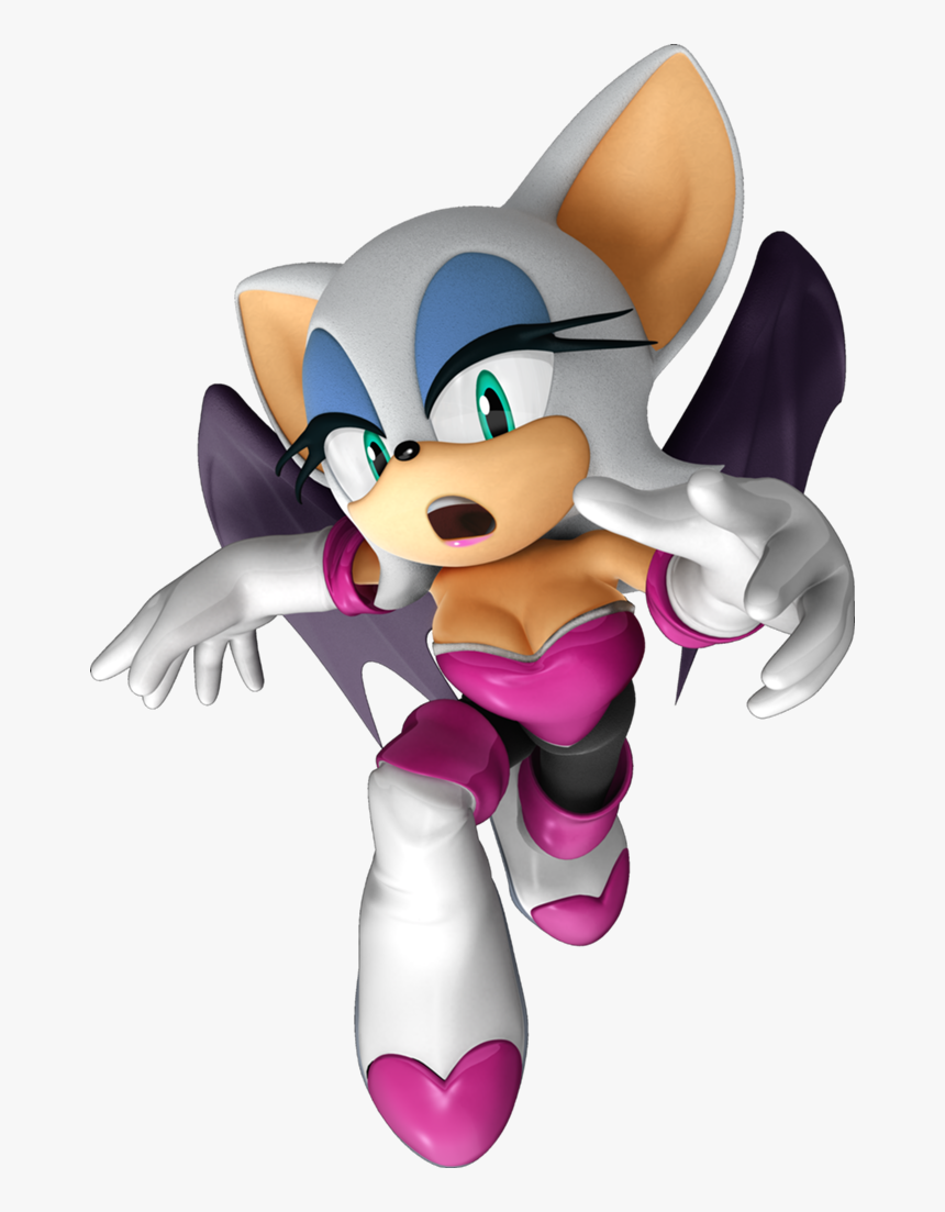 Rouge The Bat Png - Sonic Rivals 2 Rouge, Transparent Png, Free Download
