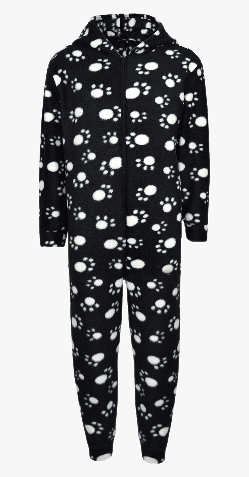 Paw Prints Black Onesie - Onesie, HD Png Download, Free Download