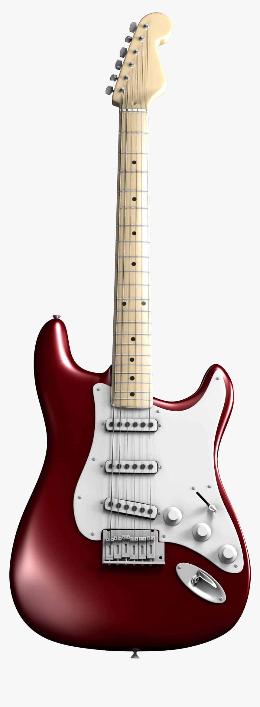 Rock Guitar, V - Fender Stratocaster American Standard Red, HD Png Download, Free Download