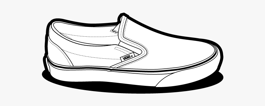 vans drawing shoes