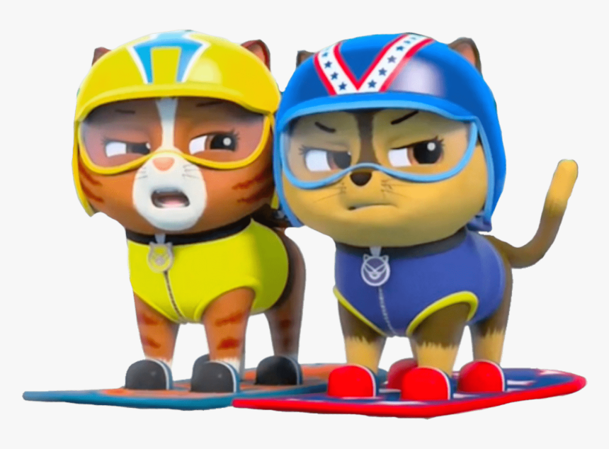Two Cats From Paw Patrol Png Transparent Background - Transparent Paw Patrol Chase, Png Download, Free Download