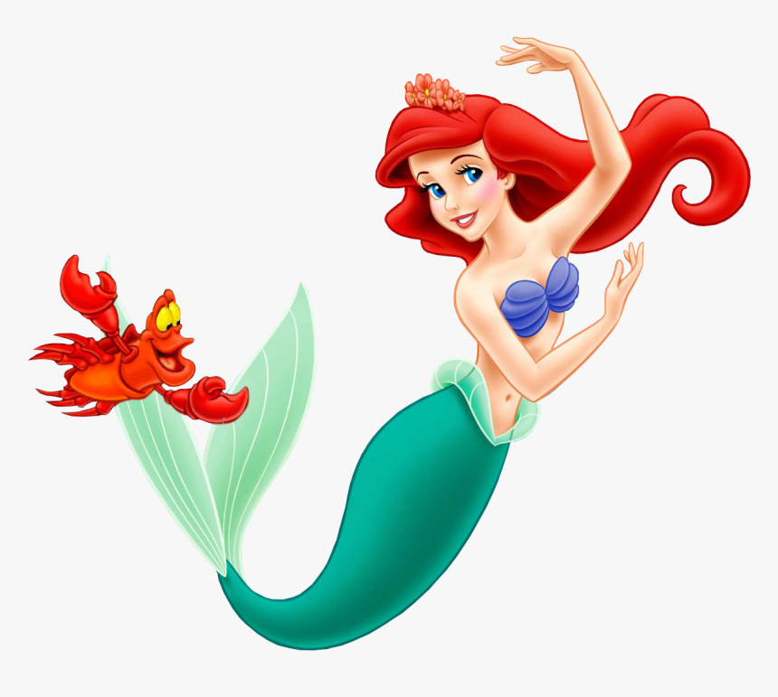 Invitation Clipart Mermaid - Ariel Little Mermaid Png, Transparent Png, Free Download