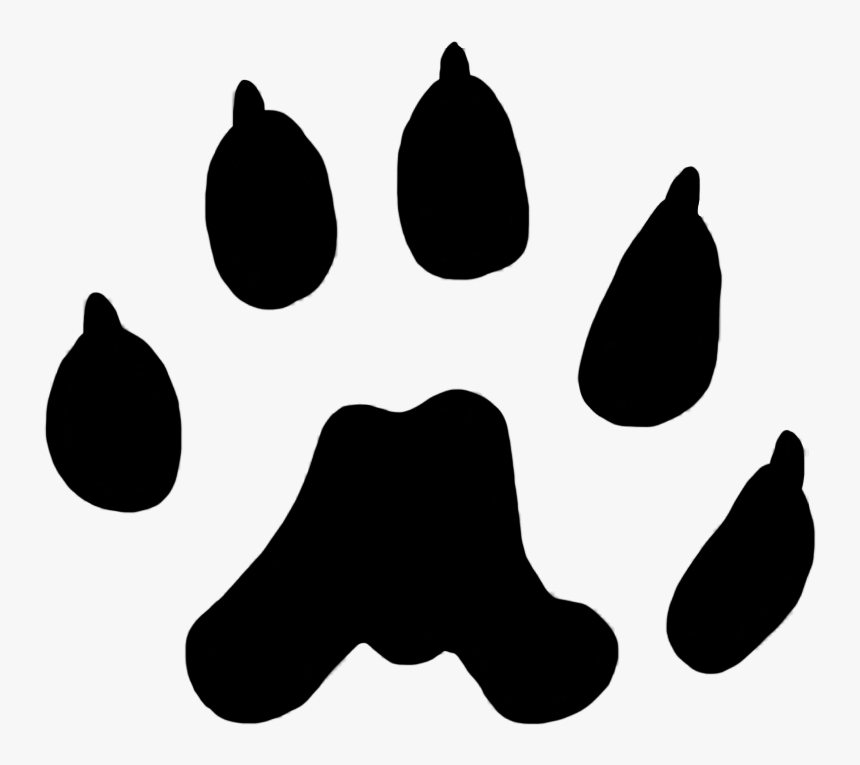 Cat Paw Prints - Weasel Paw Print, HD Png Download, Free Download