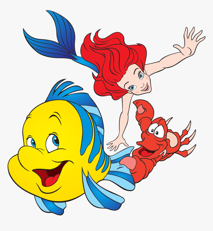 Little Mermaid Clipart Png, Transparent Png, Free Download