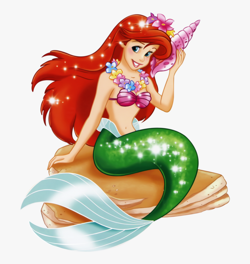 Little Mermaid Princess Clipart, HD Png Download, Free Download