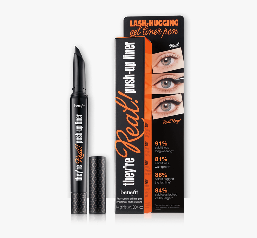 Benefit They Re Real Eyeliner, HD Png Download, Free Download