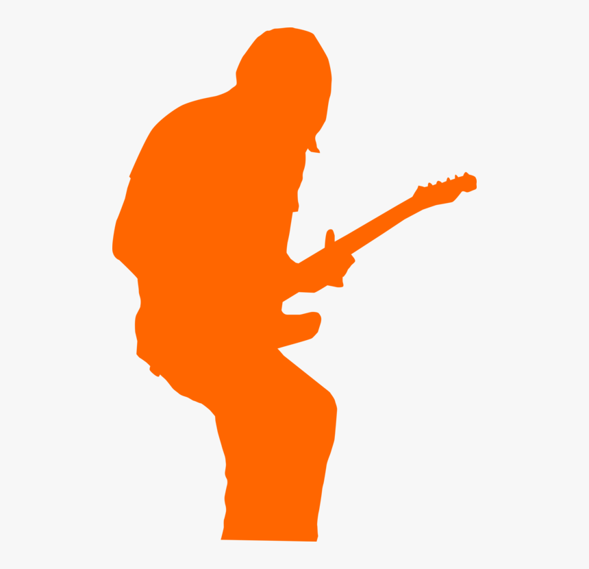 Drawing Guitar Guitarist - Guitarist Clipart Png, Transparent Png, Free Download