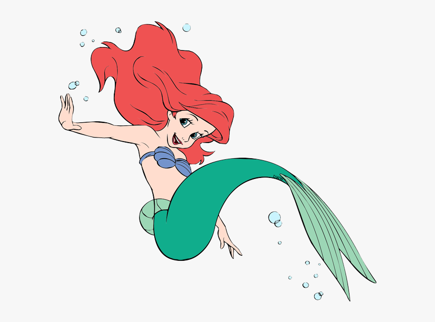 Ariel Clip Art Disney Galore Playful - Cartoon, HD Png Download, Free Download