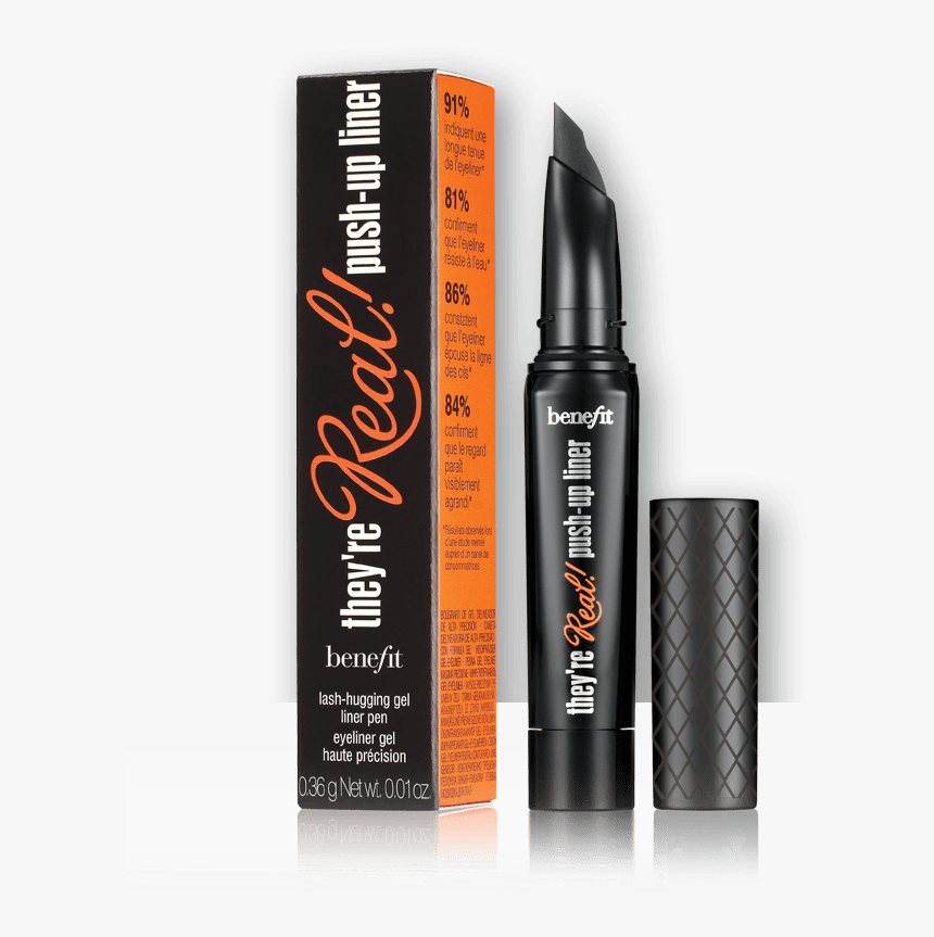 Get That Sexy Cat Eye Look With They& - Benefit Push Up Eyeliner Transparent, HD Png Download, Free Download