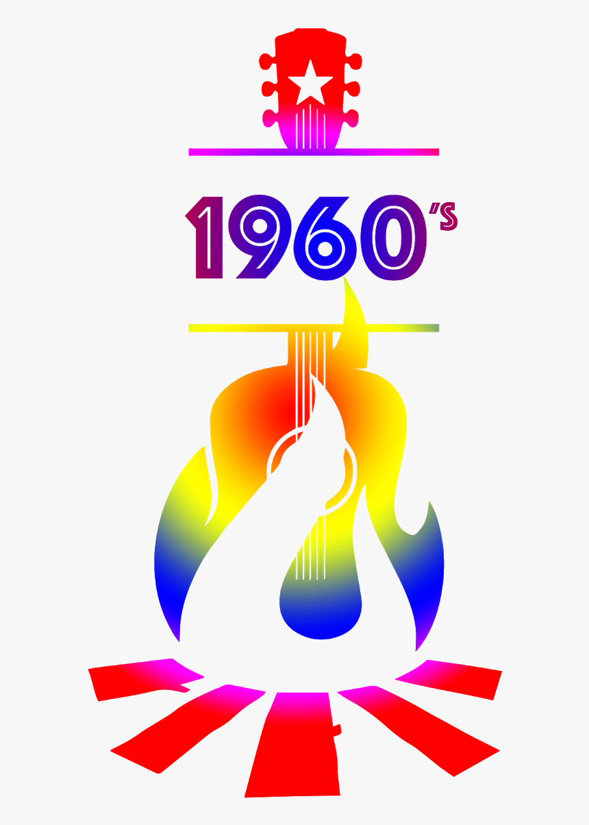 The 1960s Rock Guitar Song Collection - Campfire Guitar Logo, HD Png Download, Free Download