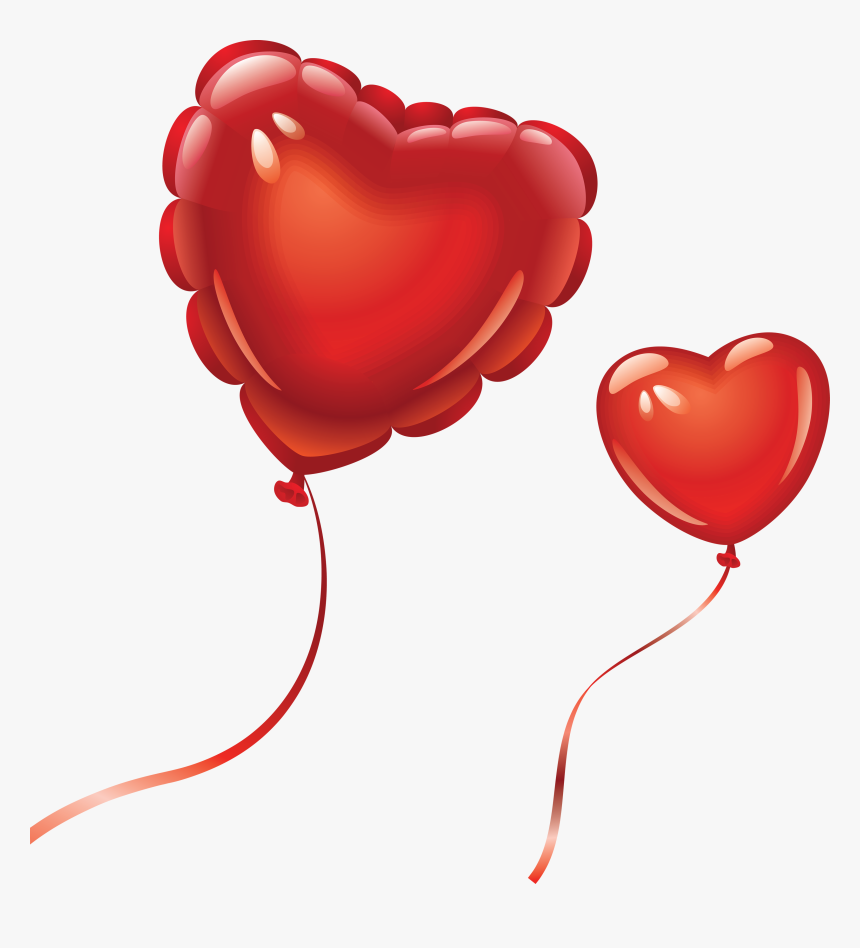 Heart Balloon Png Image, Free Download, Heart Balloons - Balloon Png For Picsart, Transparent Png, Free Download