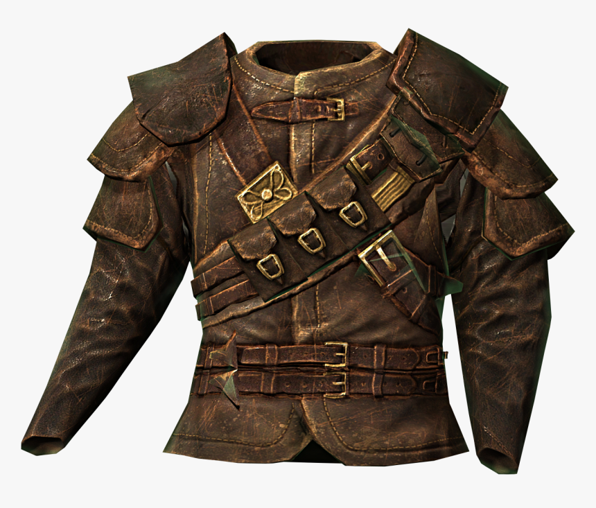 Elder Scrolls - Leather Armor Png, Transparent Png, Free Download