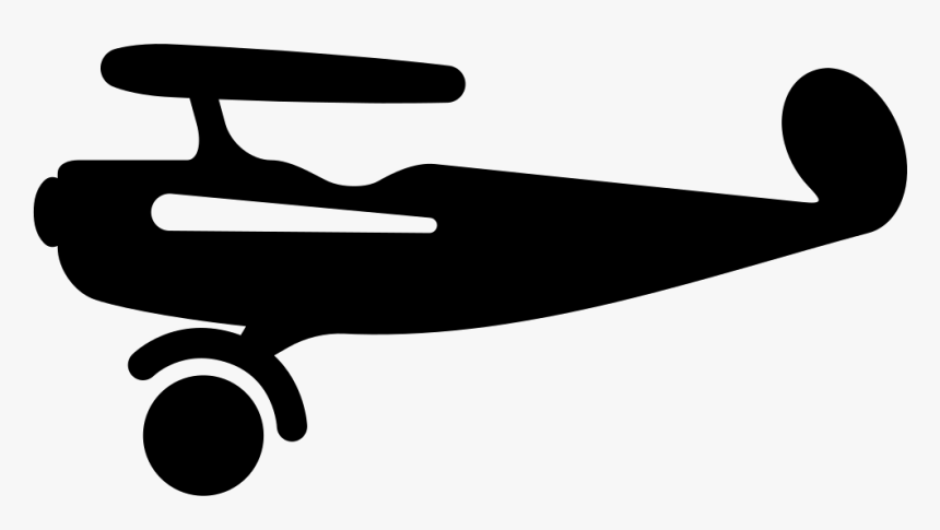 Transparent Old Fashioned Airplane Clipart - Old Airplane Icon Png, Png Download, Free Download