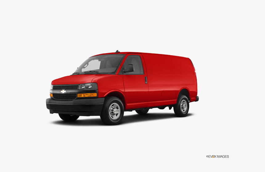 Express Cargo Van 2500 Regular Wheelbase Rear-wheel - Silver Chevy Express Van, HD Png Download, Free Download