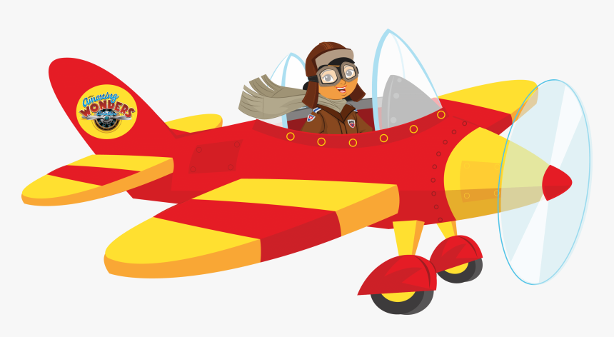 Old Plane Clipart Cute - Clipart Amelia Earhart Plane, HD Png Download, Free Download