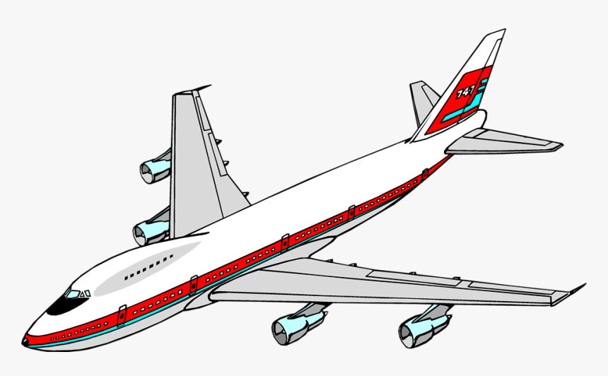 Airplane Clipart Outline - Airplane Clipart, HD Png Download, Free Download