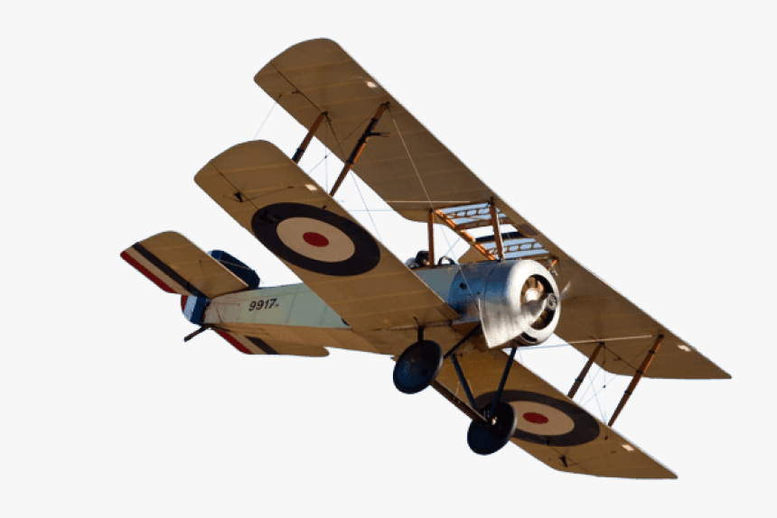 Free Png Download Airplane Biplane Vintage Png Images - Old Plane Png, Transparent Png, Free Download