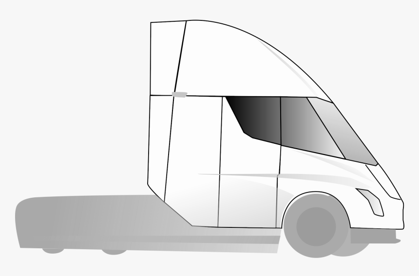 Semi Spotted On Its St Cargo Trip - Van, HD Png Download, Free Download