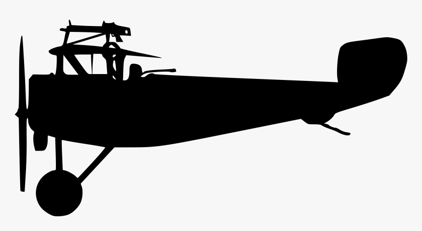 World War 1 Aircraft Silhouette, HD Png Download, Free Download