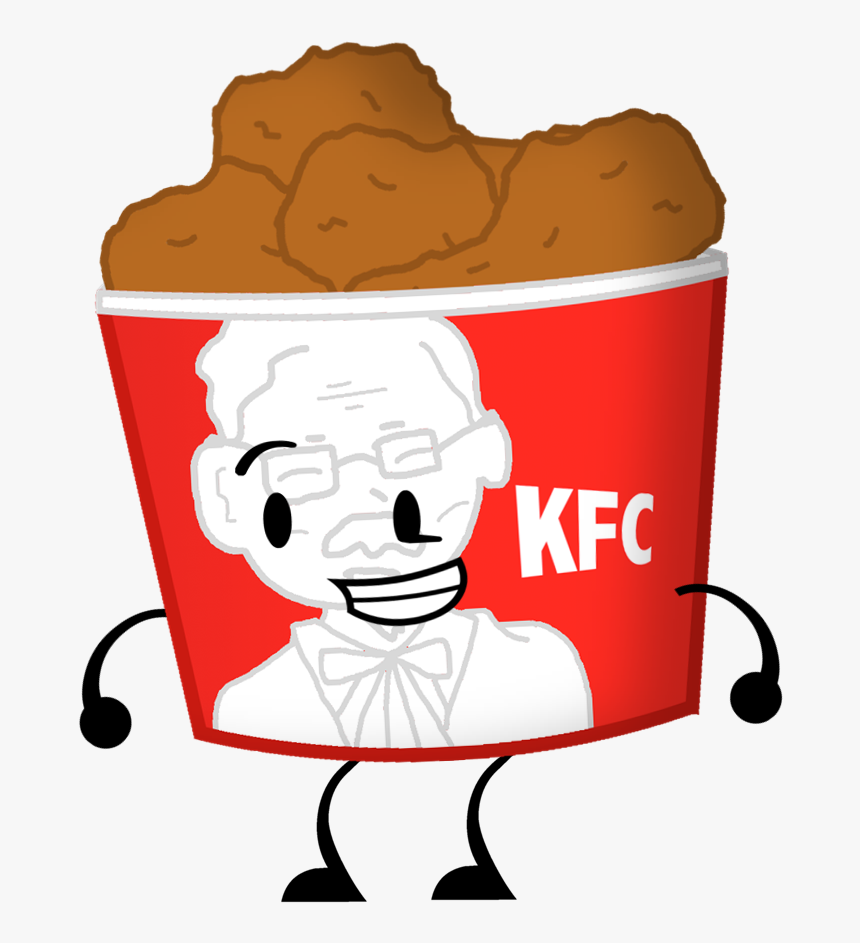 Chicken Bucket Bfdi, HD Png Download, Free Download