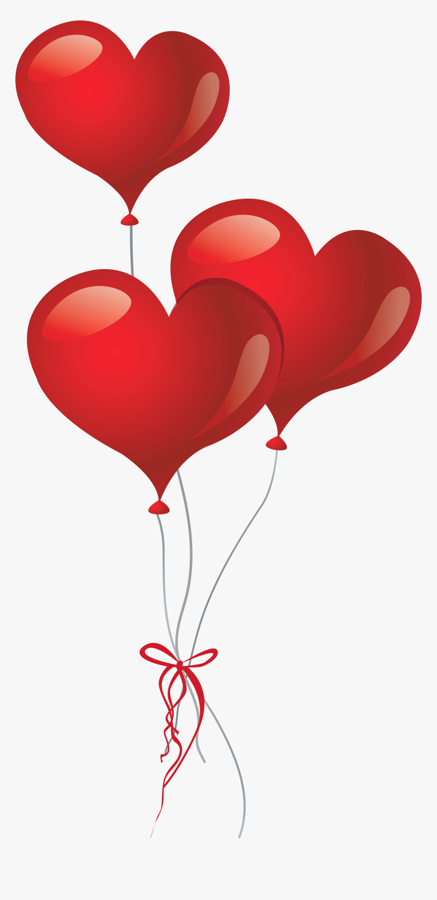 Heart Balloon Clipart - Transparent Background Heart Balloon Png, Png Download, Free Download