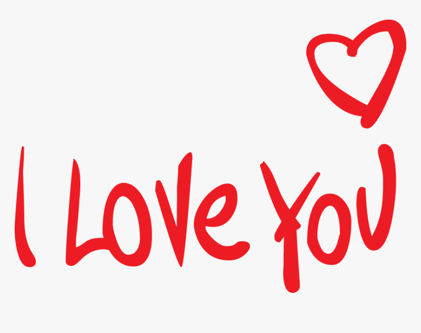 I Love You Text Png Images - Transparent I Love You Png, Png Download, Free Download