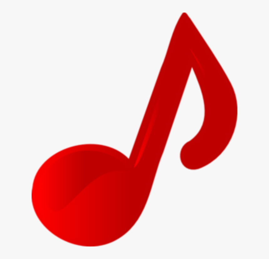 Music Note Red Images Clip Art - Colorful Music Notes Clipart, HD Png Download, Free Download