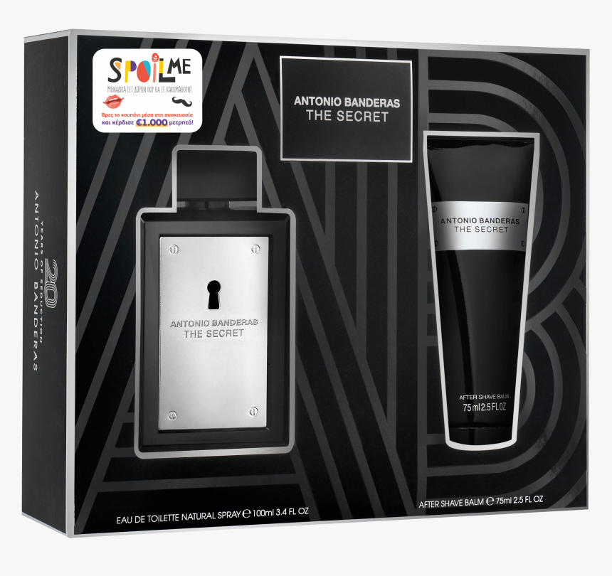 Antonio Banderas Secret After Shave, HD Png Download, Free Download
