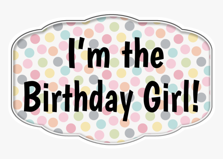 Happy Birthday Girl Props, HD Png Download, Free Download