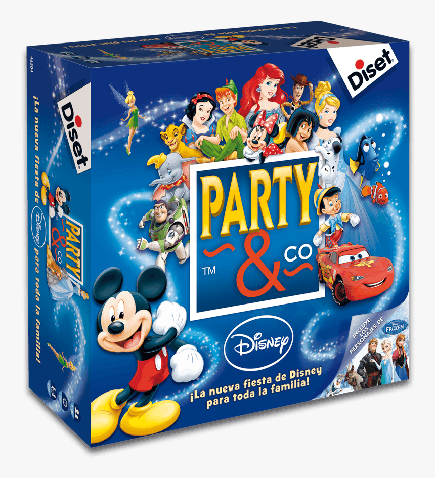 ¡la Nueva Fiesta De Disney - Juego De Mesa Party & Co Disney, HD Png Download, Free Download