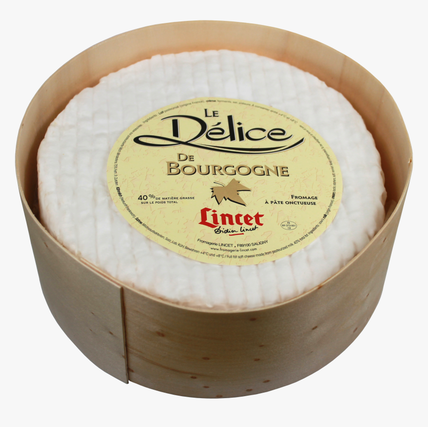 Delice De Bourgogne 2kg Lincet Export - Delice De Bourgogne Cheese, HD Png Download, Free Download