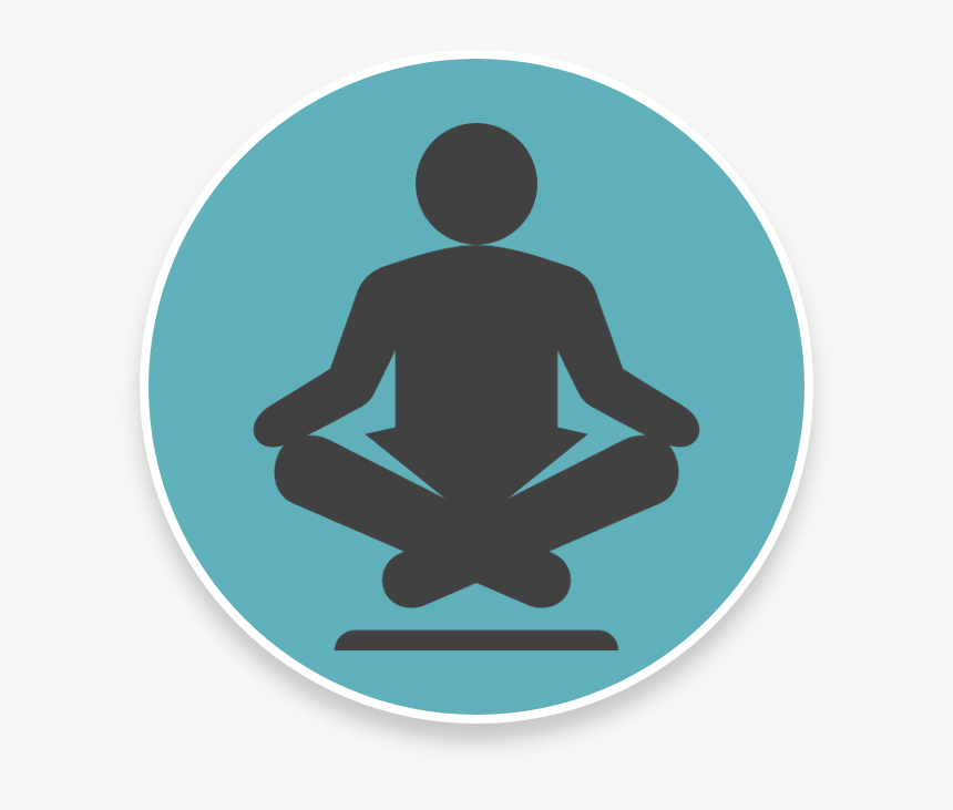 Meditation Icon Png, Transparent Png, Free Download