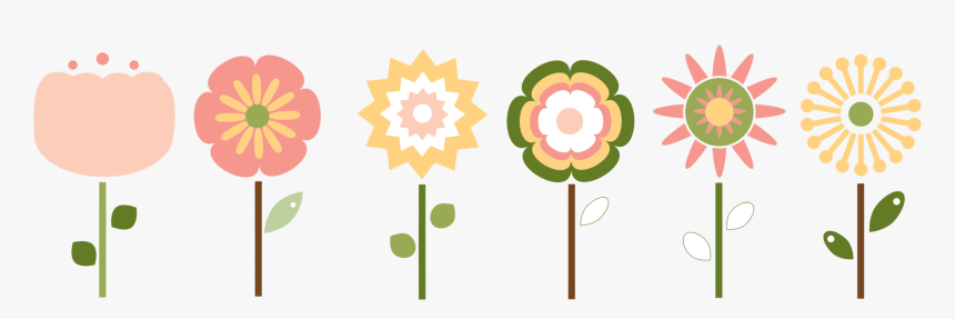 Graphic Small Flowers Png Clipart , Png Download - Graphic Small Flowers Png, Transparent Png, Free Download