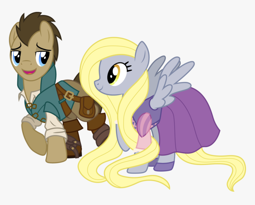 Rapunzel Disney Princess Flynn Rider Tangled - Tangled The Series Mlp, HD Png Download, Free Download