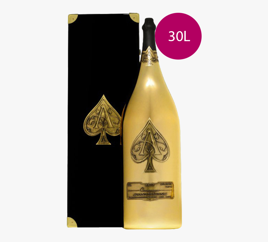 Armand De Brignac Brut Gold Champagne - Armand De Brignac Ace Of Spades Champagne Rose, HD Png Download, Free Download