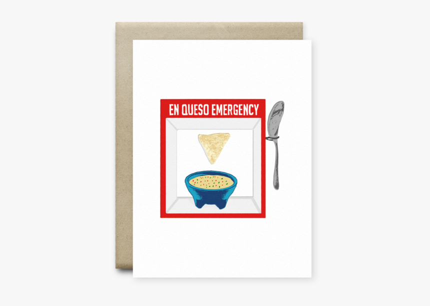 En Queso Emergency Card - Coffee, HD Png Download, Free Download